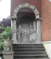 Witwe Anna Schürmann mit ihren 6 Kindern  ca 1900